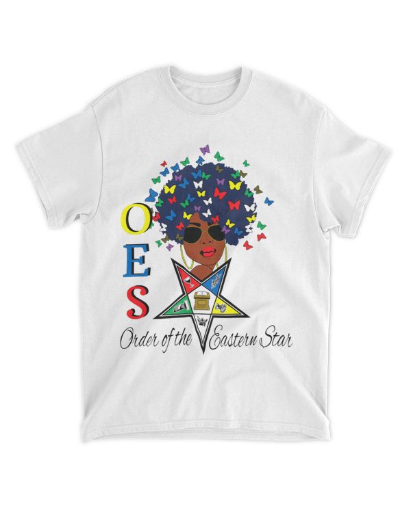 OES Sister Butterfly Afro Hair the Eastern Star Mothers Day