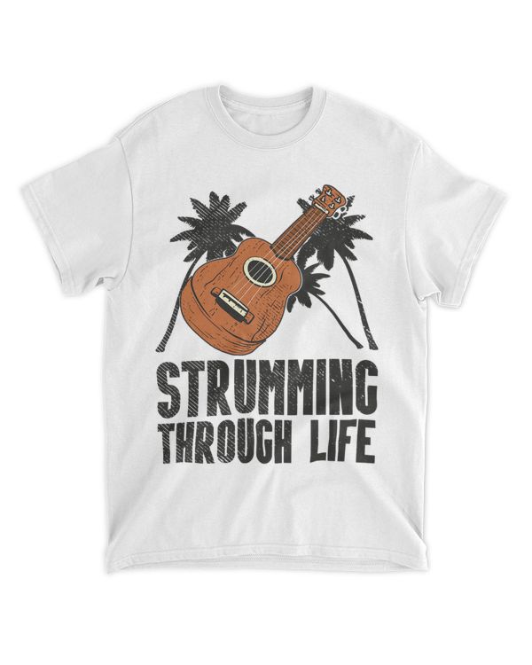 Strumming Through Life Guitar Uke Hawaii Music Ukulele 22