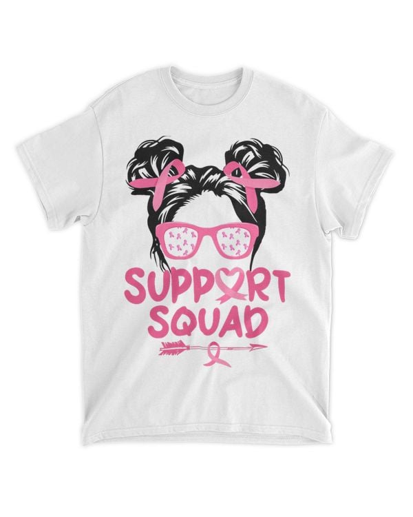 support squad breast cancer awareness pink ribbon s