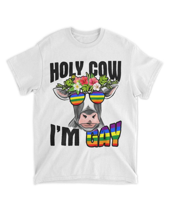 Gay LGBT Cow Farmer Design for Cow Animal Lover