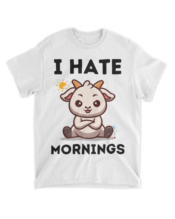 Goat Shirt. Retro Style