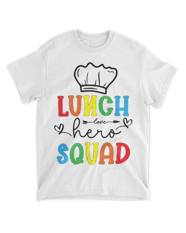 School Lunch Hero Squad Funny Cafeteria Workers Crew Lady 21