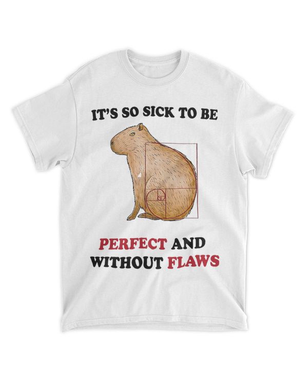 Capybara Its So Sick To Be Perfect And Without Flaws