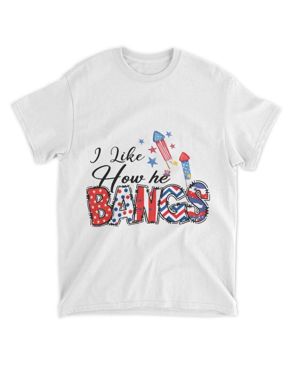 I Like How She Explodes 4th of July Couple Matching Family 21