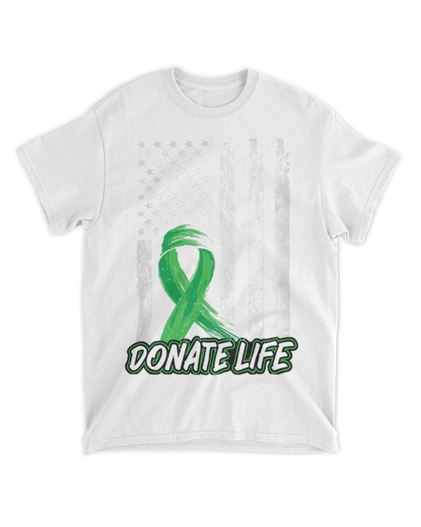 Kidney Donor USA Flag 2Donate Life Patriotic Organ Donor