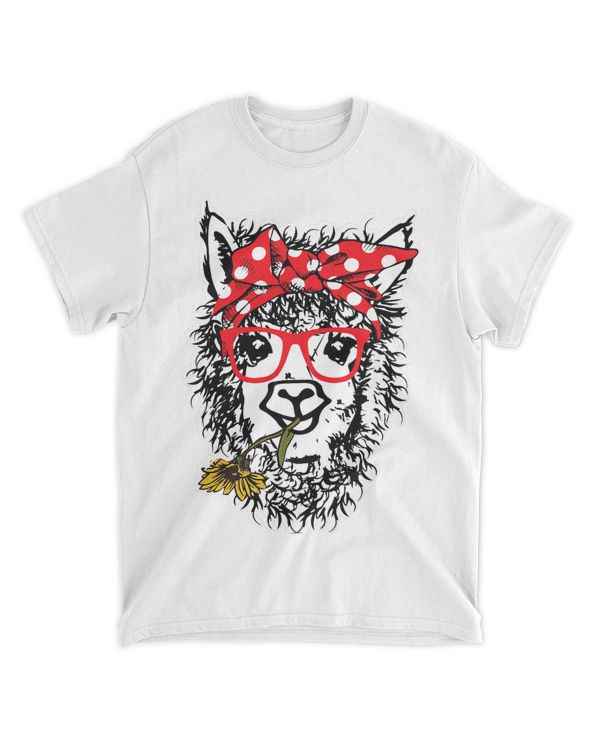 Womens Llama Alpaca Funny Llama Animal Graphics