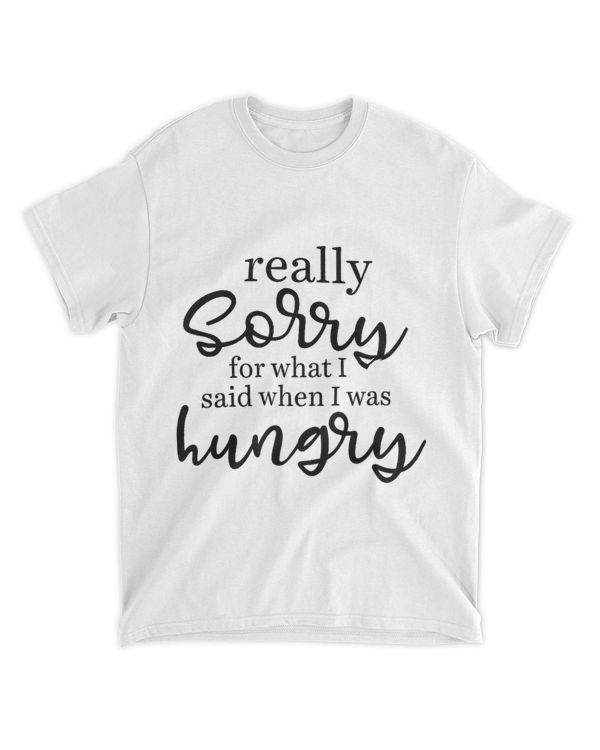 Womens When I was Hungry T Shirt