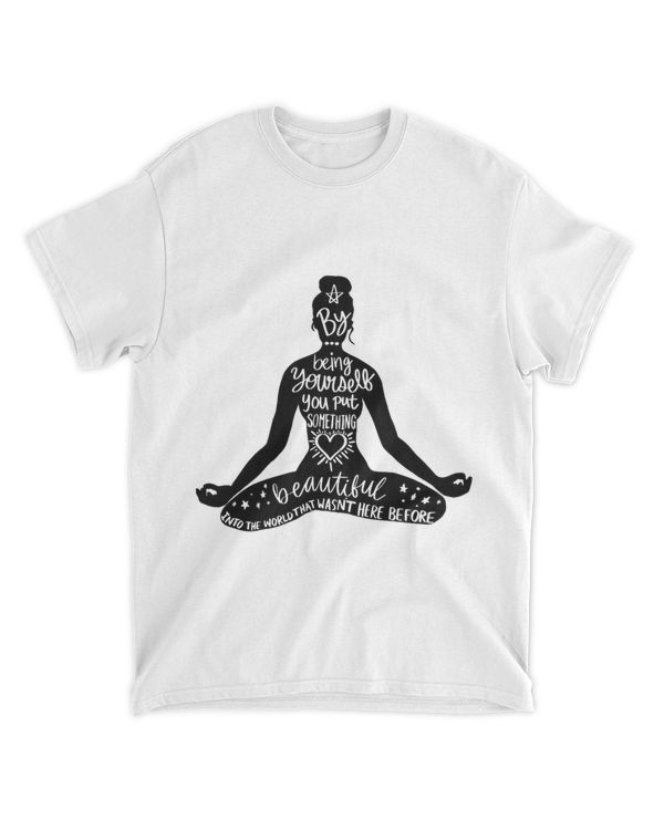 Yoga Meditation Being Yourself You Put Something Beautiful