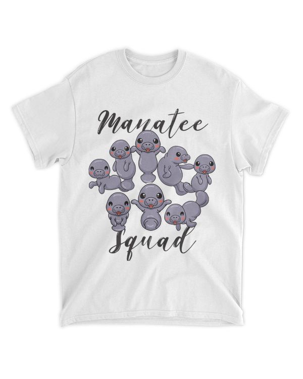 Manatee Squad for friends squad or office school Teams