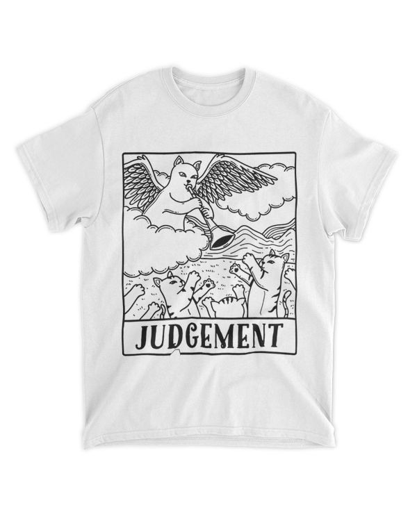 Funny Cats Judgement Tarot Card Men Women