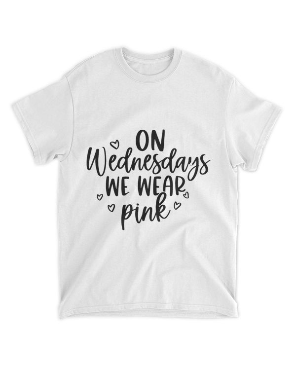 On Wednesday We Wear Pink Breast Cancer Awareness Women