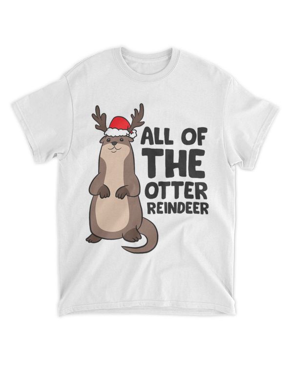 Otter Reindeer Christmas All Of The Otter Reindeer