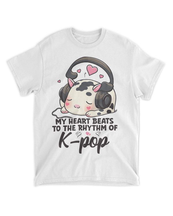 Rhythm Of Kpop Cow Korean Pop Merch Kpop Merchandise
