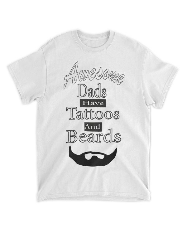 awesome dads have tattoos and beards 5 5