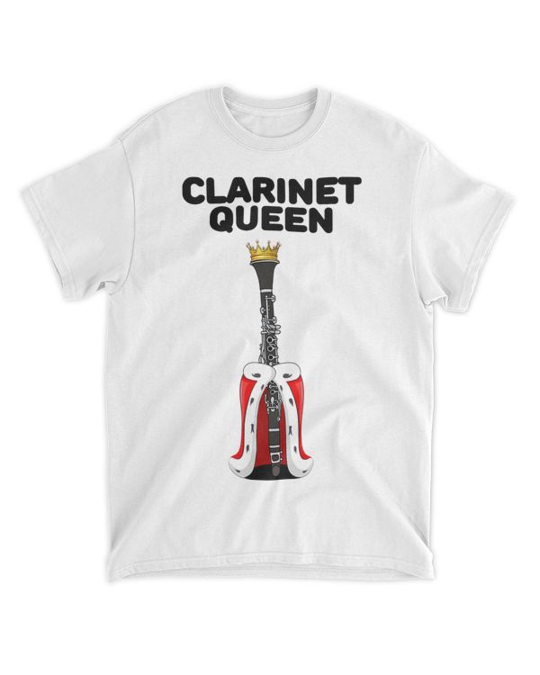 Clarinet Queen 2Womens Clarinet Tshirt 2Girls Clarinet 22