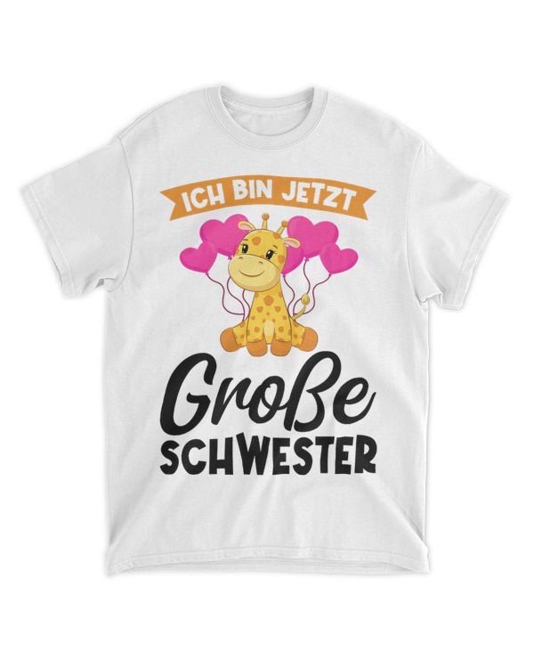 ich bin jetzt grosse Schwester Schwestern Famlie