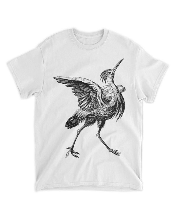 Crane Birds Birding Animals Drawing