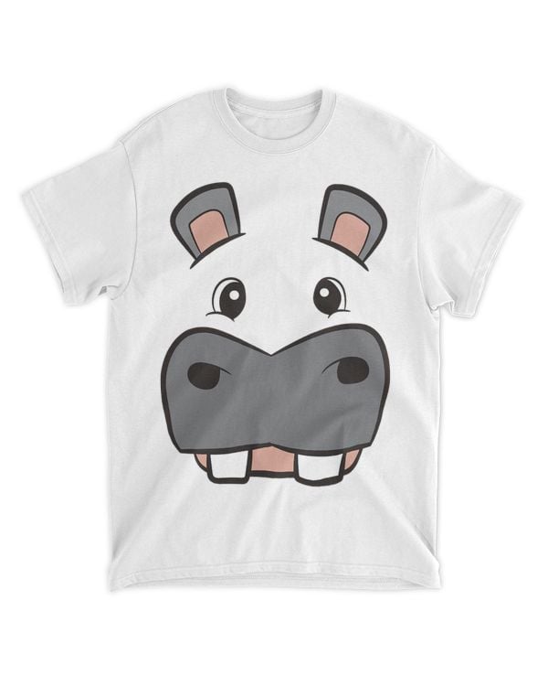 Funny Hippo Costume Lazy Halloween Costume Hippopotamus