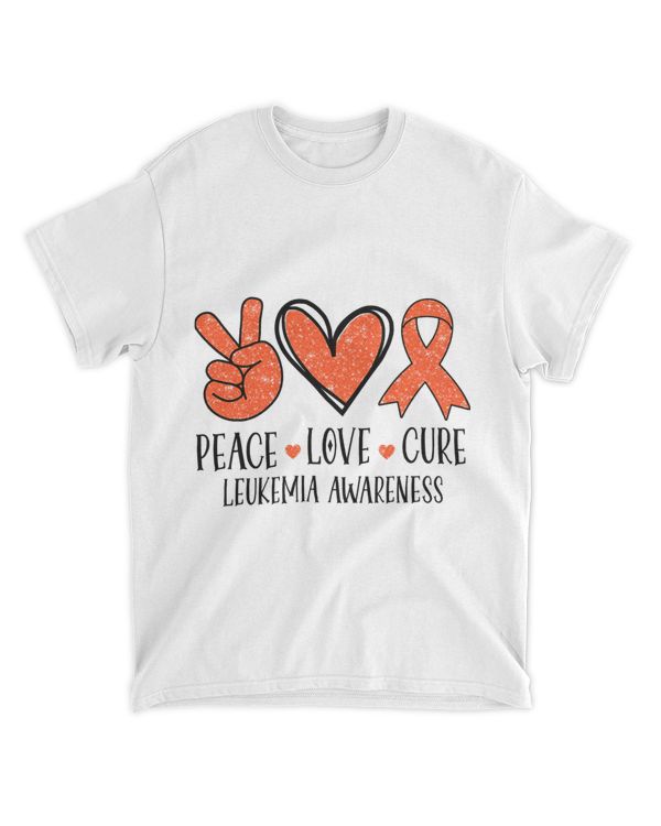 Peace Love Cure Leukemia Cancer Survivor Awareness Costume
