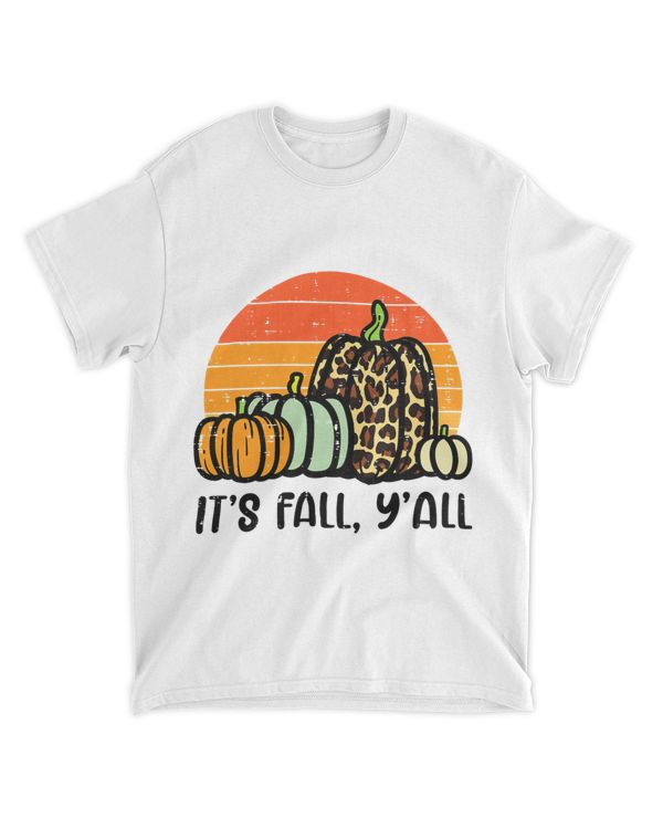 Retr Pumpkins Leopard Cheetah Print Autumn Fall Halloween