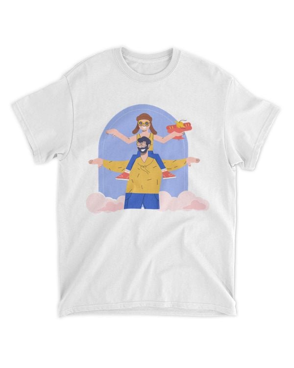 Happy father day tshirt cartoon