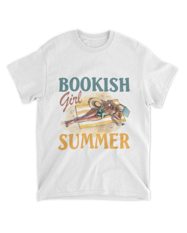 Bookish girl summer shirt