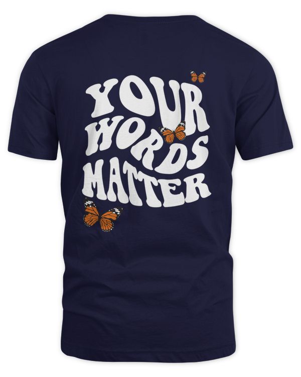 Speech Therapy Hoodie, Your Words Matter, Slp Sweat, Speech Language Pathologist Gift, SLP Gifts, Speech Pathology, SLPA, Speech Pathologist