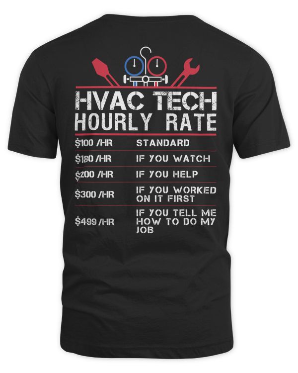 HVAC Technician Funny Hourly Rate