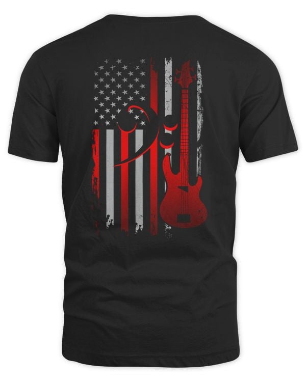Backside Bass Clef Flag