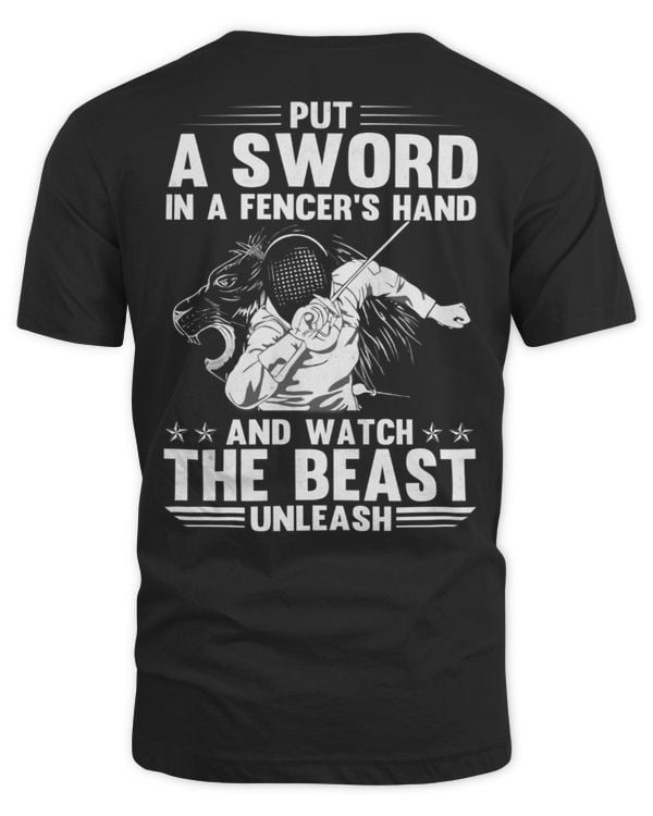 put a sword in a fencer's hand