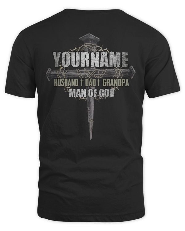 [Your Name] - Faithful Husband, Loving Dad, Proud Grandpa, and Man of God | Perfect Gift for a Great Man - MOG24