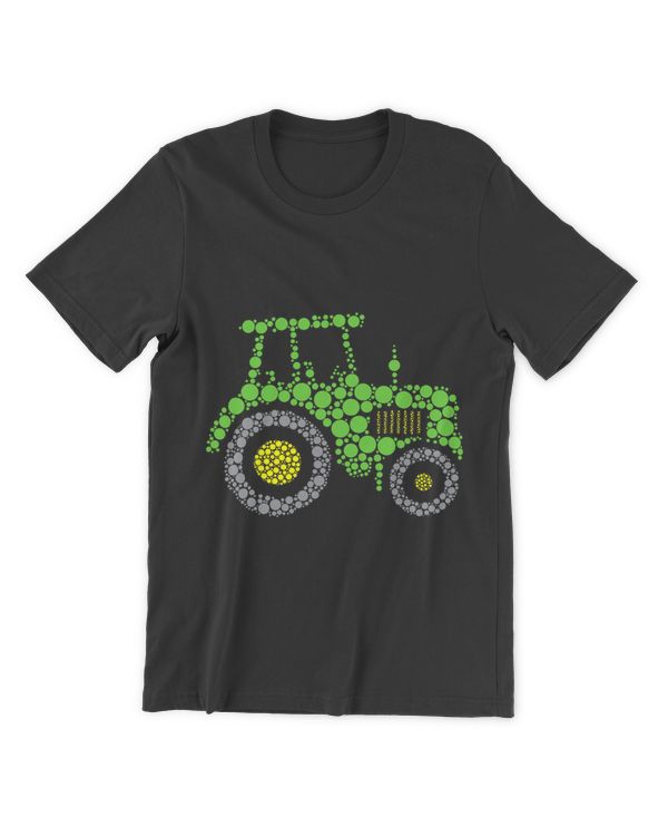 Happy International Dot Day 2Cute Tractor Kids Men Women