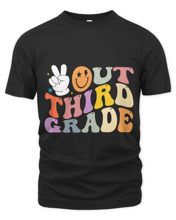 Peace Out Third 3rd Grade Graduation Graduate Class Of