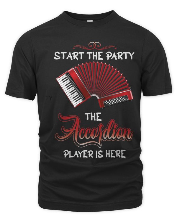 Start the party the funny accordion player is here