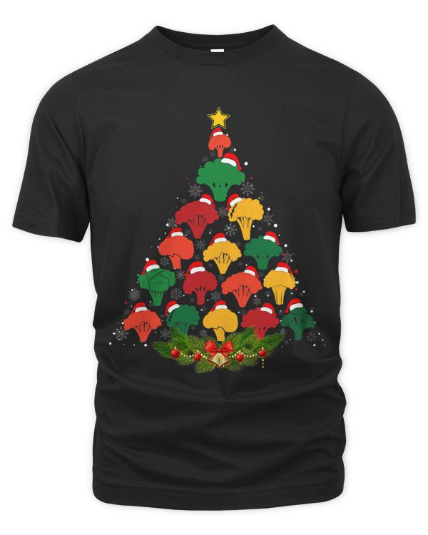 Xmas Matching Outfits for Holiday Broccoli Christmas Tree