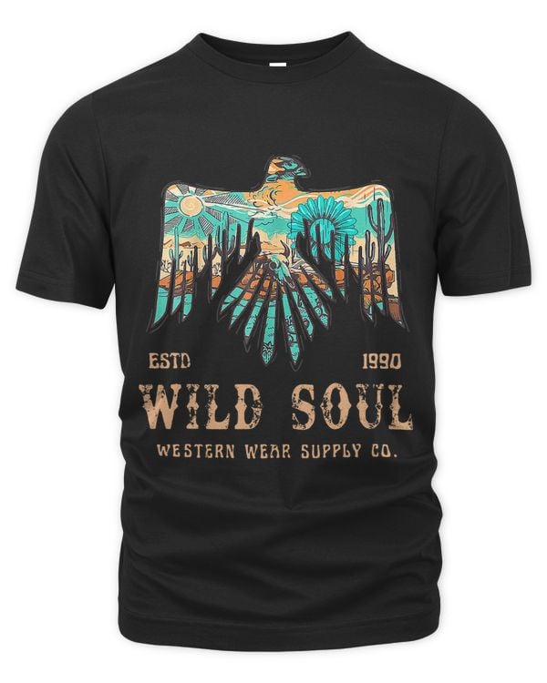 Wild Soul Western Wear Southwest Thunderbird Desert Vibes