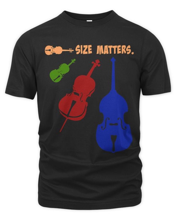 Size is mattering musicians string intruments violin cello