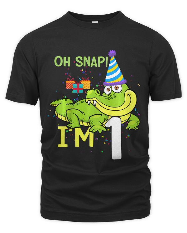 Kids 1 Year Old Crocodile Gator 1st Birthday Party Alligator