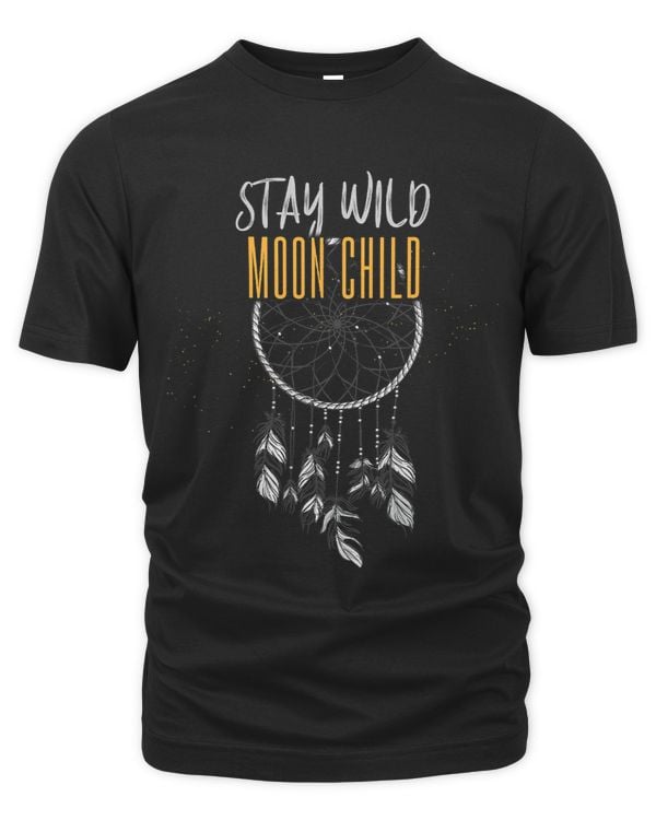 Bohemian Quote Stay Wild Moon Child Dreamcatcher