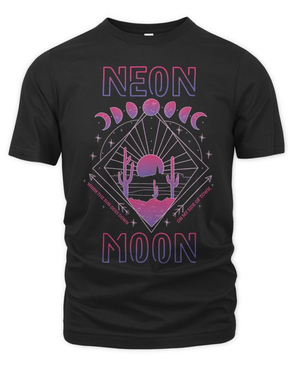 Neon Moon Light The World Selenography Earth Moon