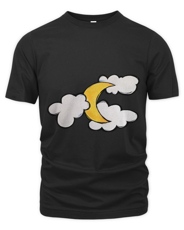 Night Moon Cloudy Moonlight nighttime moonchild