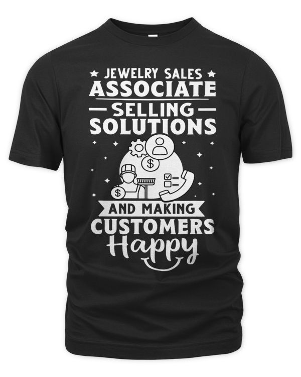 Jewelry Sales Associate Making Customers Happy
