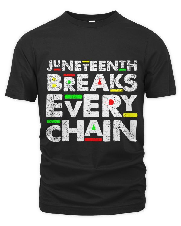 Juneteenth Break Every Chain Since 1865 Black Freedom Retro