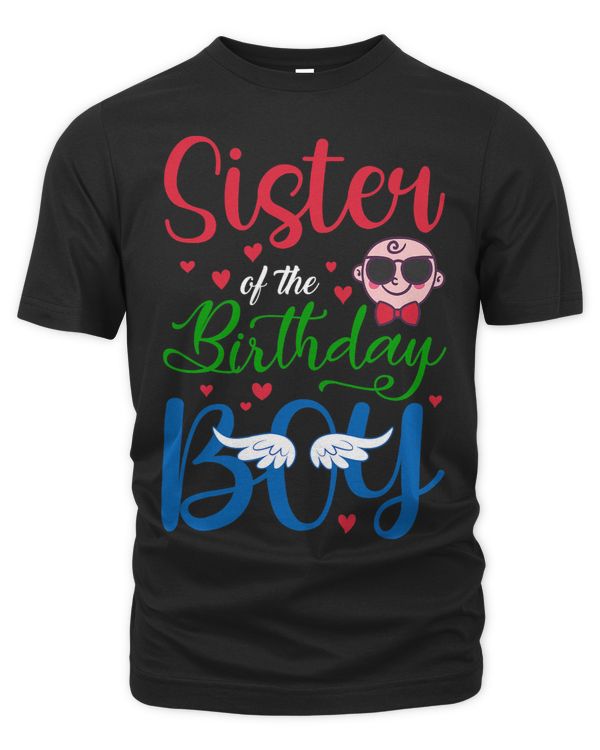Smart Suit Sister of The Birthday Boy Sunglasses Funny Party