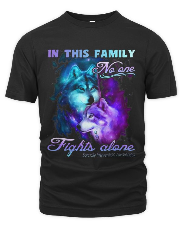 In This Family No One Fights Alone T Shirt