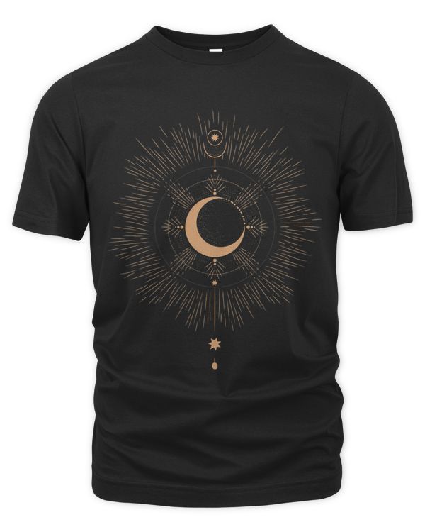 Sun and Moon Dark Academia Clothing Celestial Boho Astrology46