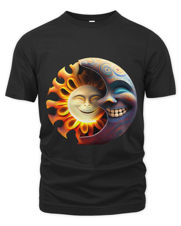 Sun and Moon Laughing Funny22