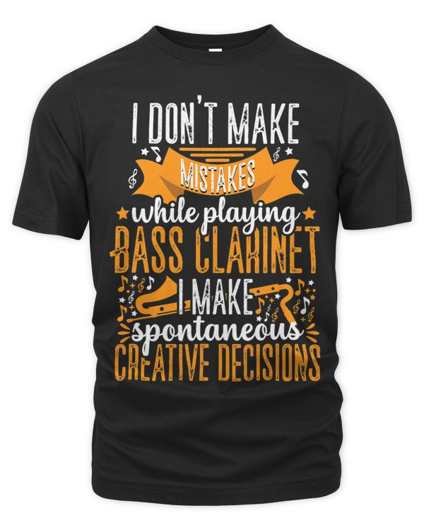 Funny Decisions Bass Clarinet Marching Band Music Instrument