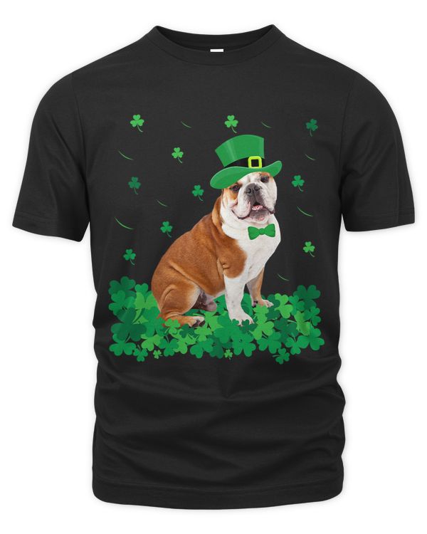 St Patricks Day English Bulldog Shamrock Pet Dog Lover 8