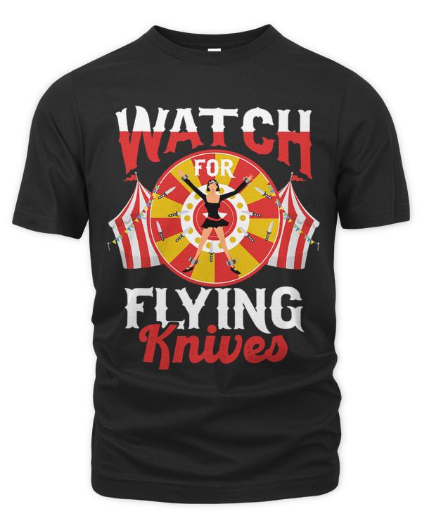 Knife Throwing Watch Flying Knives